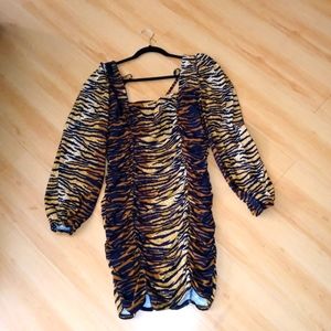 Tiger Print Dress from Asos
